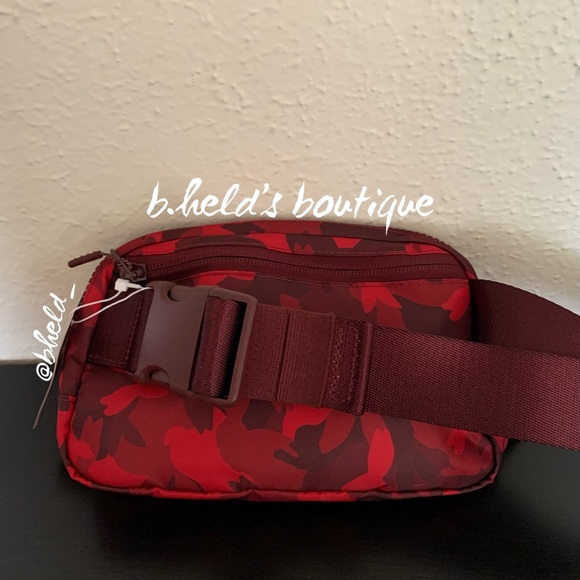 lululemon Lunar New Year Everywhere Belt Bag Rabbit All Over Print Red New NWT - Picture 6 of 15